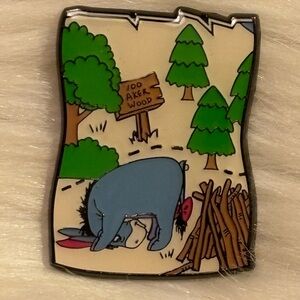 Disney Winnie the Pooh Map Eeyore Loungefly Pin